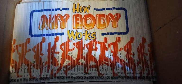 How My Body Works Vintage Books Collection 