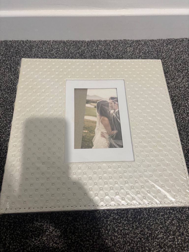Brand new wedding photo album 