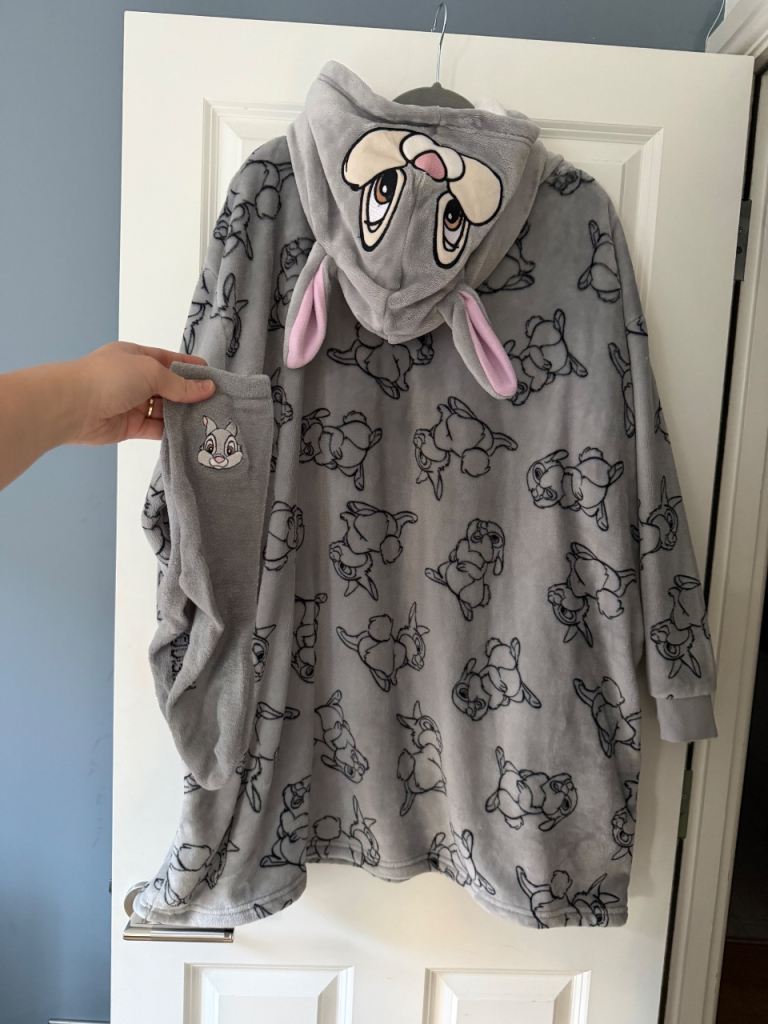Primark Disney Thumper Rabbit snuddie with socks 