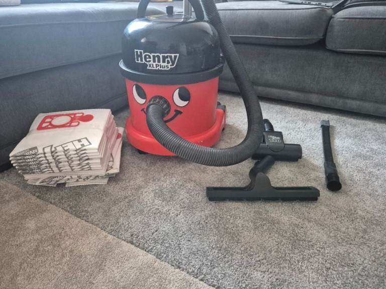 Henry XL Plus Hoover and accessories