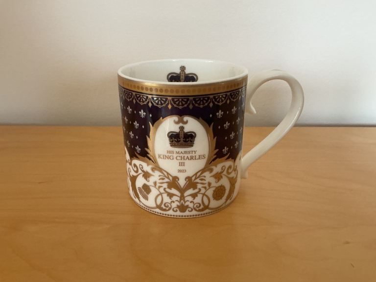 William Edwards King Charles III Coronation Mug - Excellent condition 