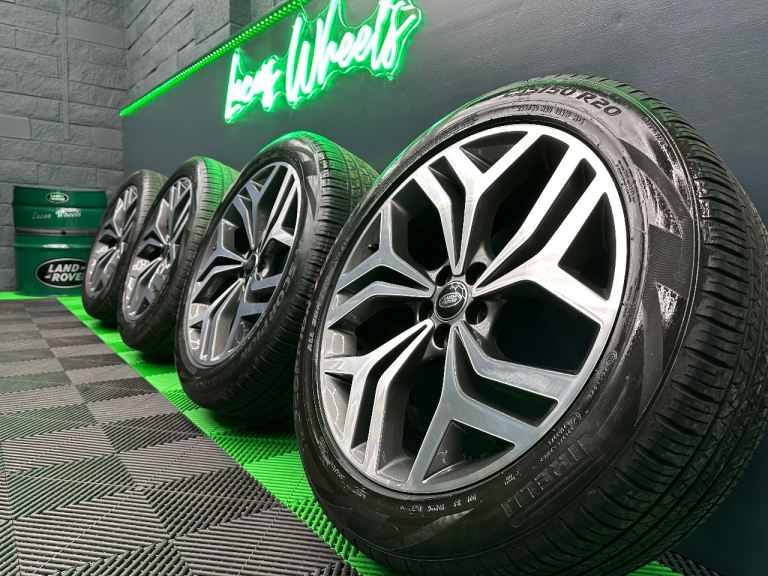 Range Rover Evoque / Discovery Sport Diamond Turned Alloy Wheels Style 5079 & 5/6mm+ Pirelli’s!