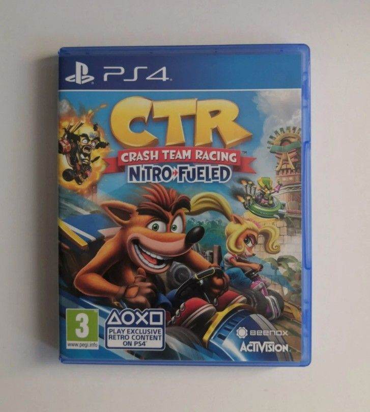 Crash Team Racing Nitro Fueled (Sony PlayStation 4, PS4)