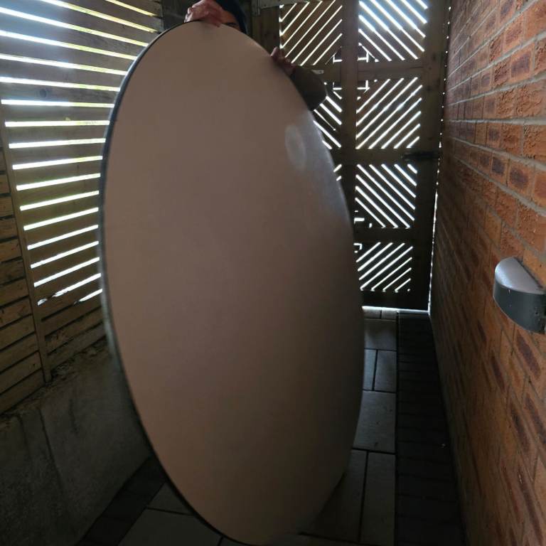 Large round foldable table