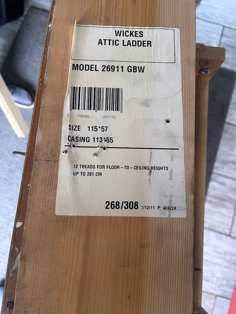 Attic ladder 