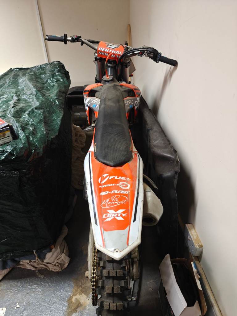 2012 ktm 350 exc-f motorbike crosser