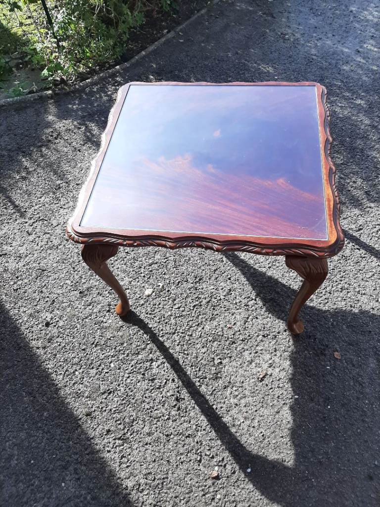 Mahogany coffee table as new