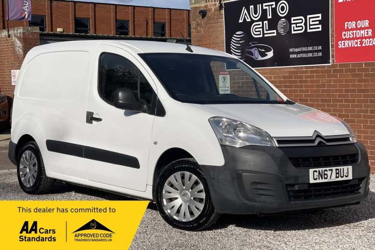 2017 Citroen Berlingo 1.6 BlueHDi 625 Enterprise L1 5dr PANEL VAN Diesel Manual