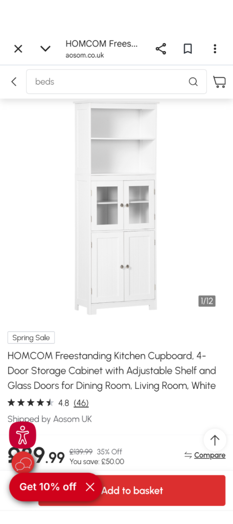 Freestanding Pantry cupboard