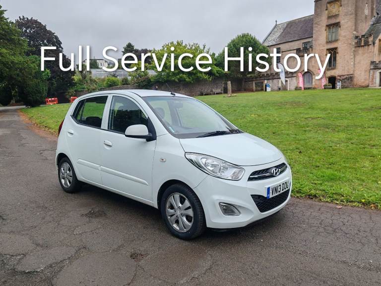 Full Service History /New Mot NO advisory -Hyundai i10 Active 1.2 petrol 2013