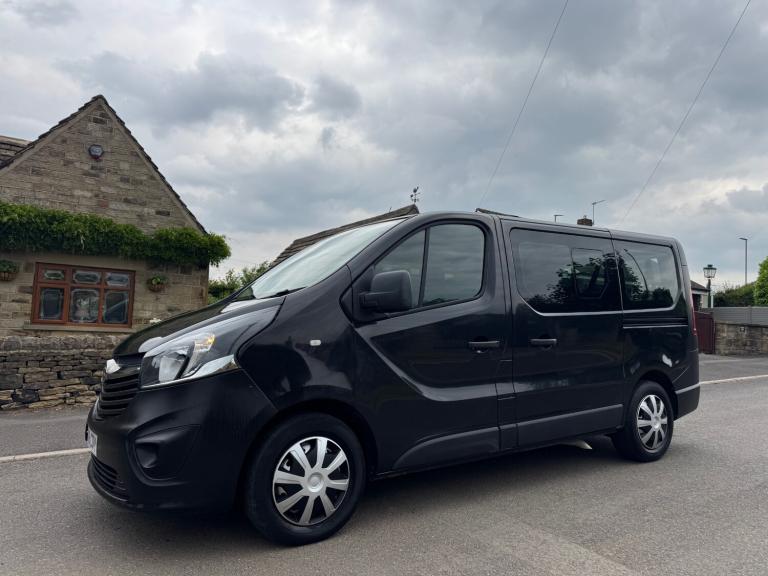 2018 Vauxhall Vivaro 2018 VAUXHALL VIVARO 1.6 CDTI ECOFLEX L1 H1 EURO 6 WINDOW VAN MPV Diesel Manual