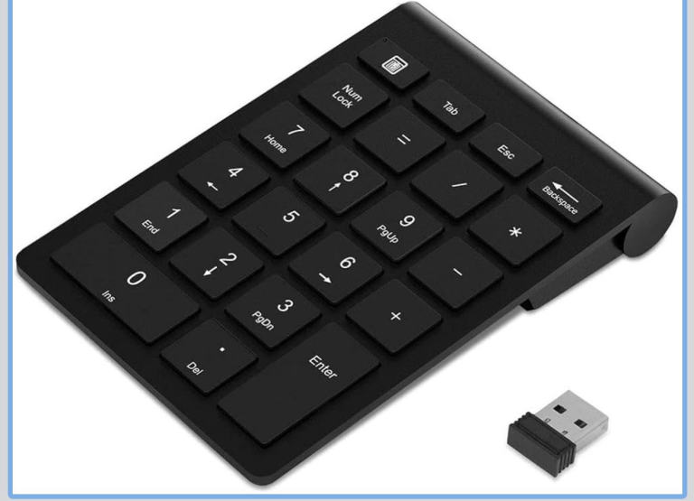 Wireless Numeric Keypad Mini Keyboard