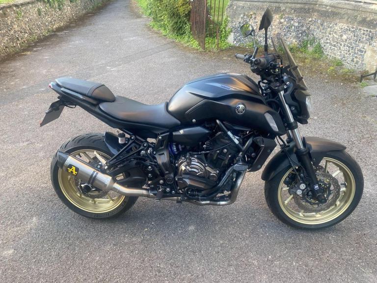2018 Yamaha MT-07 700 ABS Hyper-naked Euro 4