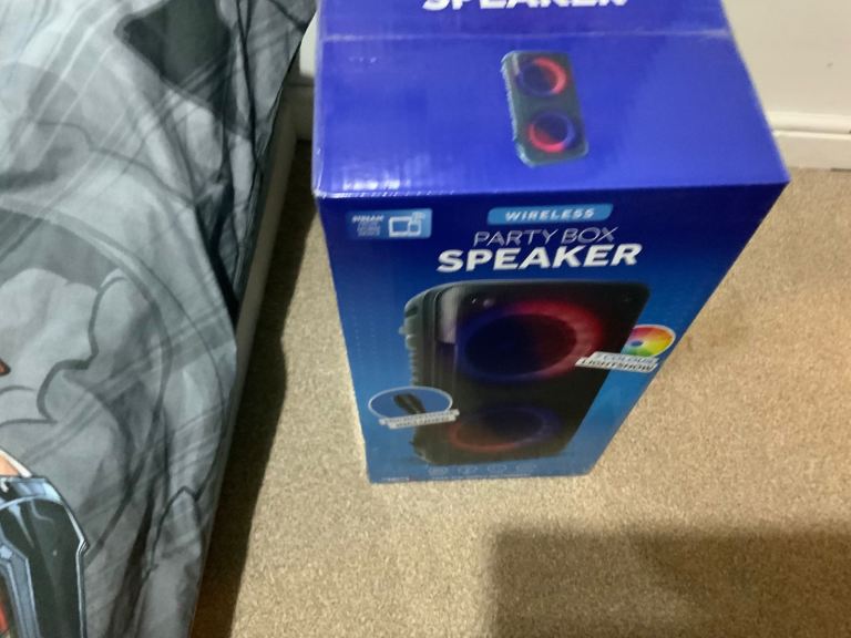 Wireless Party Box Speaker – Brand New in Box £55 | in Long Eaton ...
