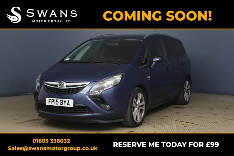 VAUXHALL ZAFIRA TOURER 1.4 i Turbo SRi 2015