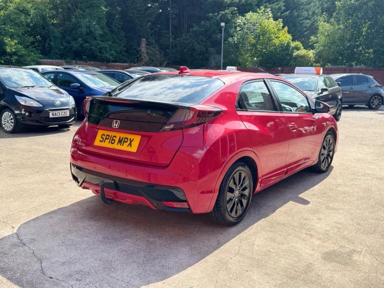 2016 Honda Civic 1.4 i-VTEC S Euro 6 (s/s) 5dr HATCHBACK Petrol Manual