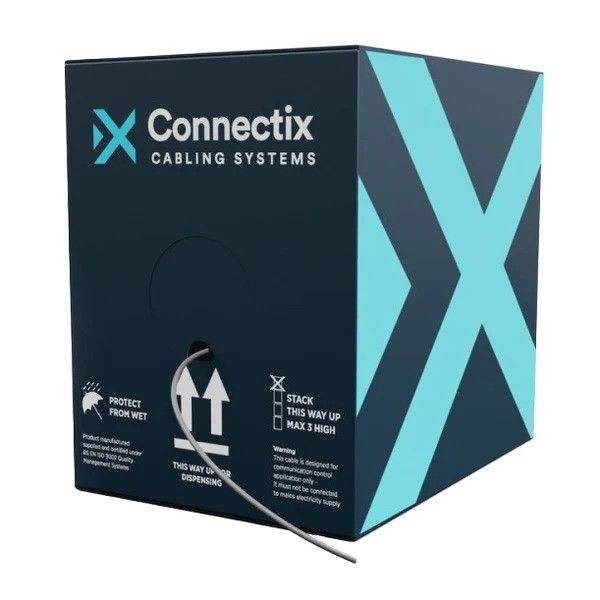 cctv cable 305m connectix cable grey box