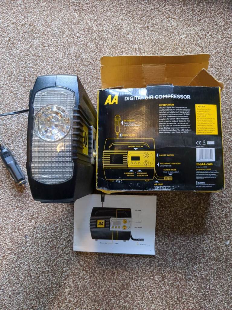 AA Digital Air Compressor Air Pump