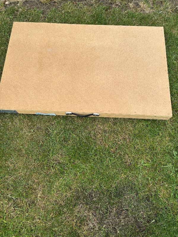 Folding Hardboard Top Decorating Table – Versatile and Sturdy