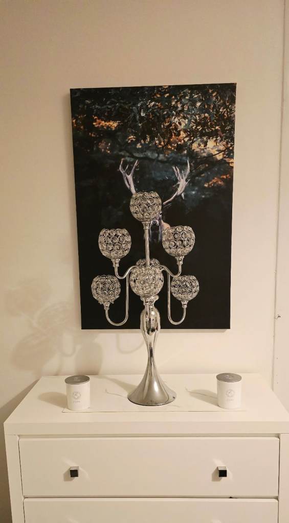 Crystal Candle Holder