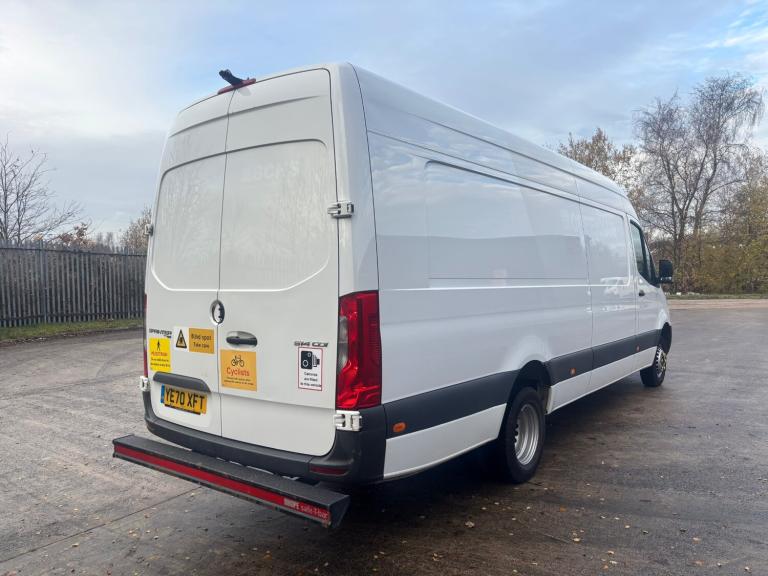 2020/70 Mercedes Sprinter LWB 5 Ton Twin Wheel Base