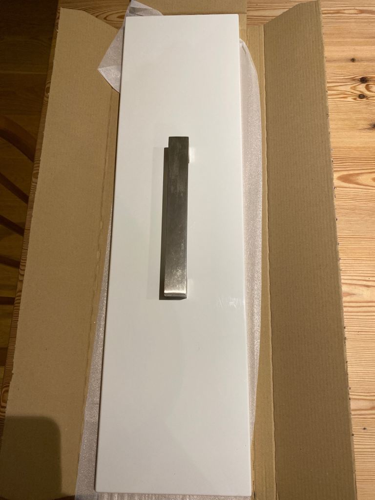 Howdens gloss white kitchen doors