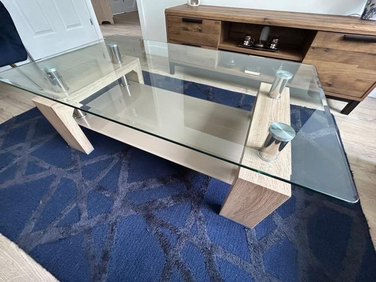 DFS Glass Coffee Table