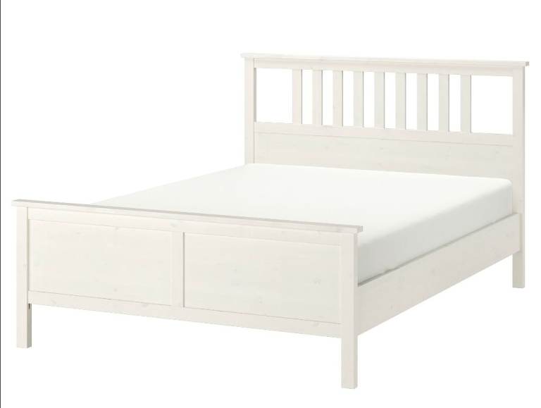 Double bed and mattress 