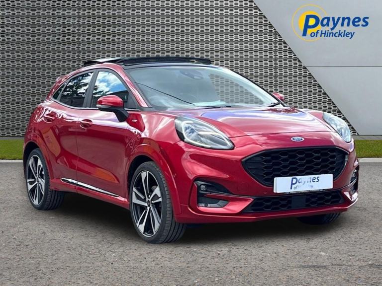 2020 Ford Puma ST-Line X First Edition+ 1.0L 155PS 6 Spd Lucid Red DRIVER ASSIST