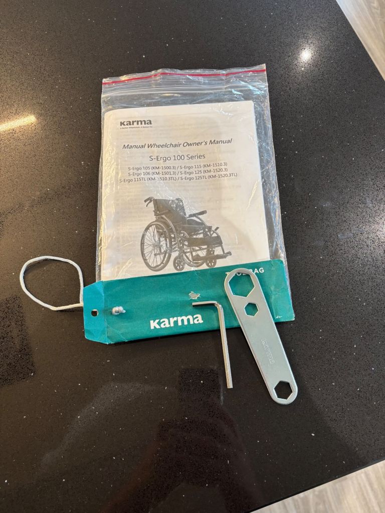 Wheelchair with power pack