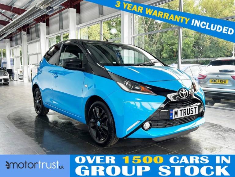 2015 Toyota AYGO 1.0 VVT-i x-cite Hatchback 5dr Petrol Manual Euro 6 (68 ps) 2 FORMER OWNERS Hatc...