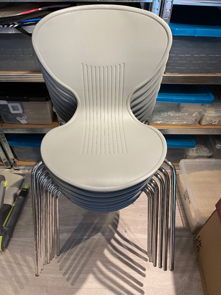 Stylish Bistro Chairs (8)