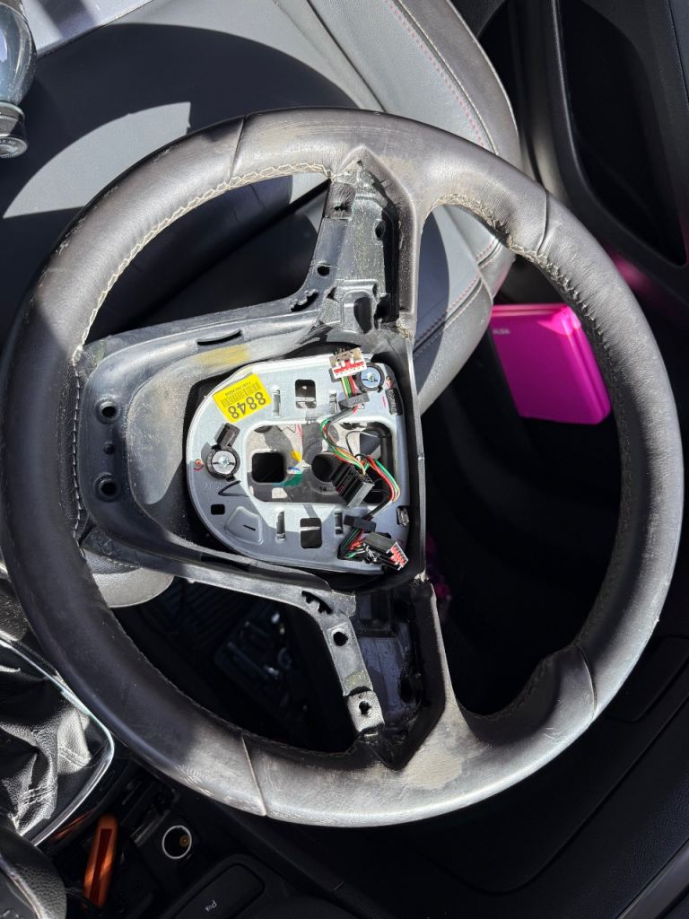 Vauxhall mokka steering wheel 2015 