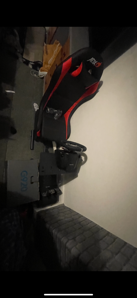 Logitech g920 and racing seat 