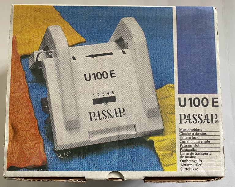 Passap U100E Pattern Lock for E6000 Knitting Machine Bxd w instructions 