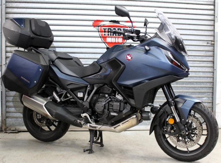 2024 74 HONDA NT 1100 D-R DCT ABS DENIM BLUE FULL LUGGAGE TRADE SALE 10K NEW MOT