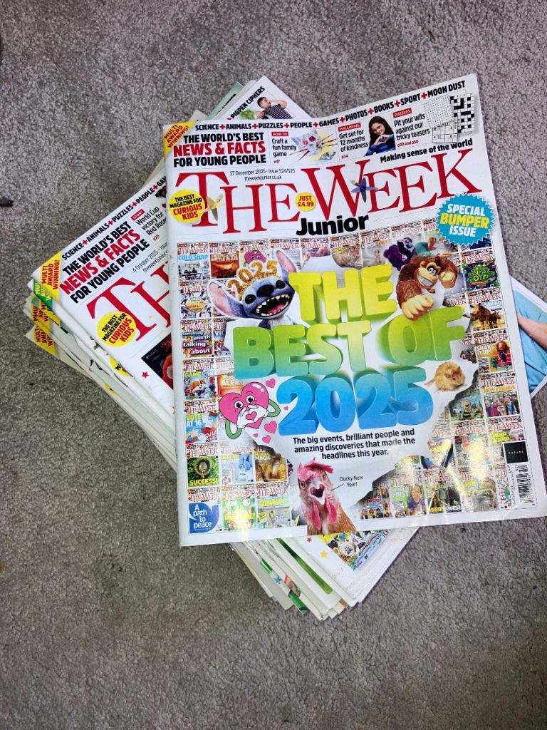 FREE magazines: Lego / The Week / Go Girl + more