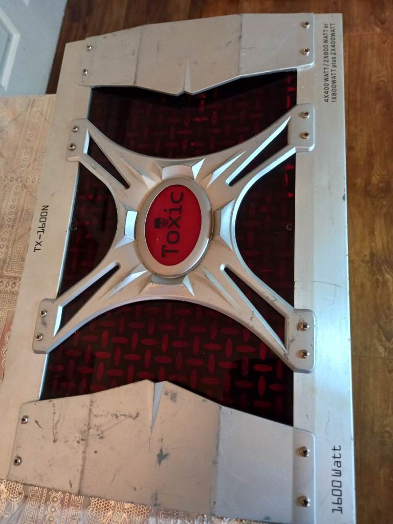 toxic car amplifier 1600 watt model tx1600n full working 