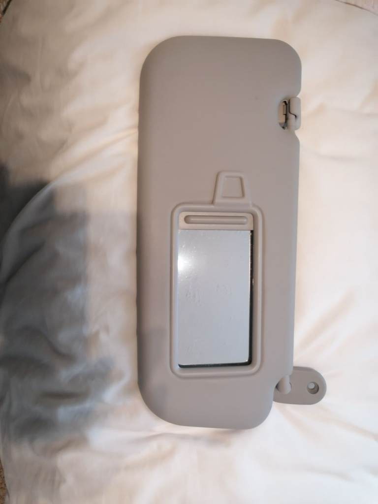 Kia Stonic 2021 - 2024 Offside Drivers Front Sun Visor complete With Mirror.