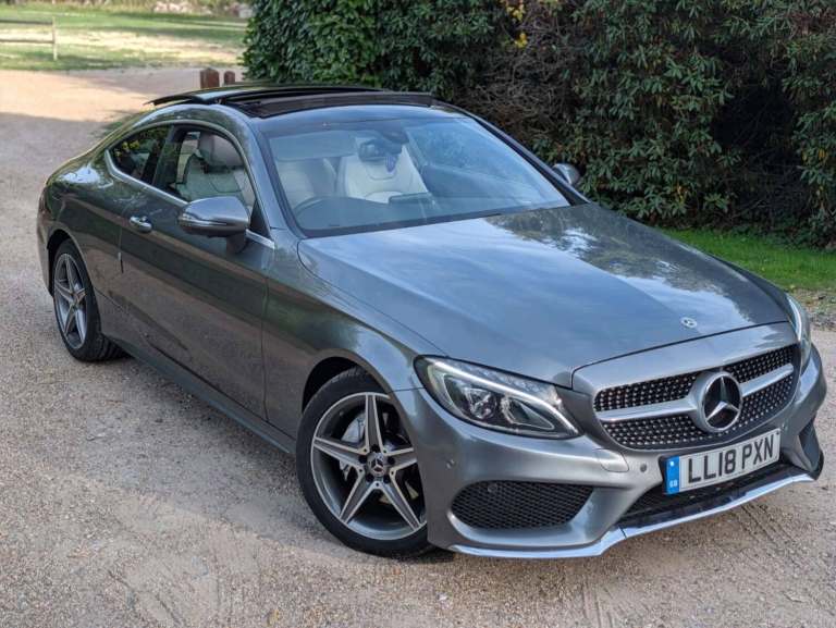 2018 Mercedes-Benz C Class 2.0 C 200 AMG Line Premium Auto 2dr Coupe Petrol Automatic