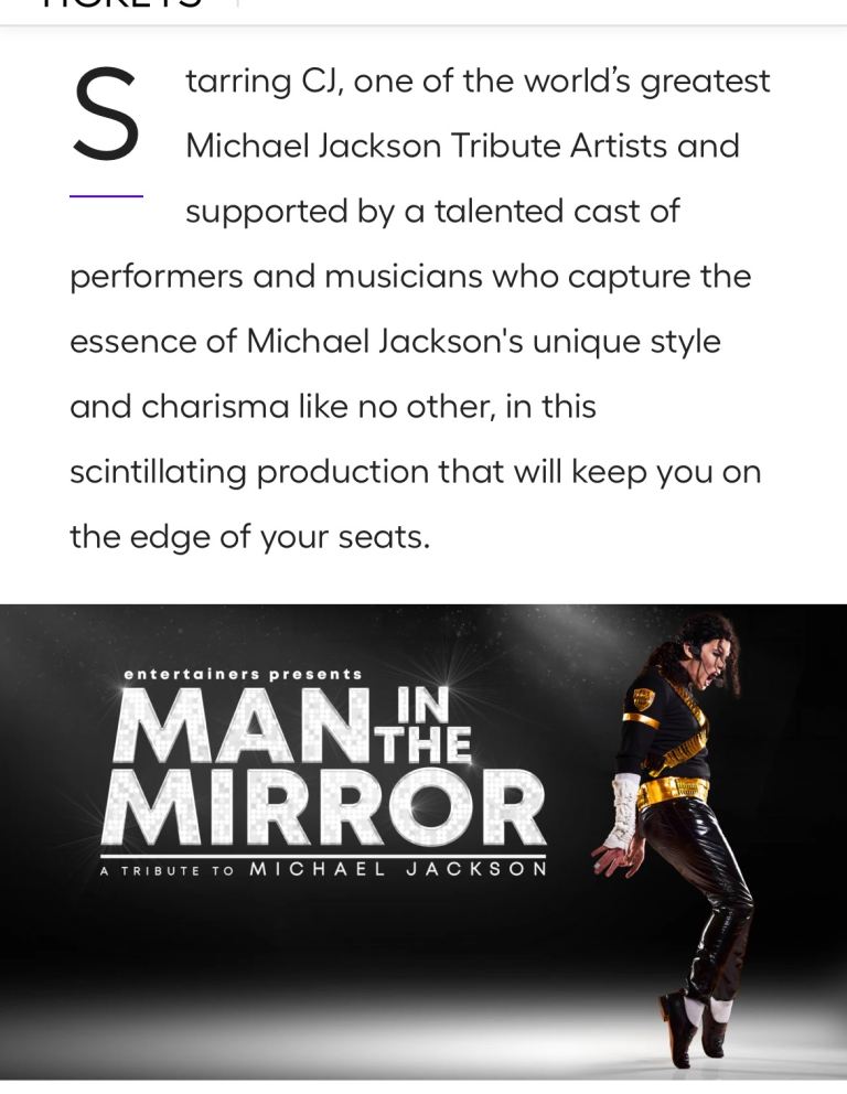 Man In The Mirror 