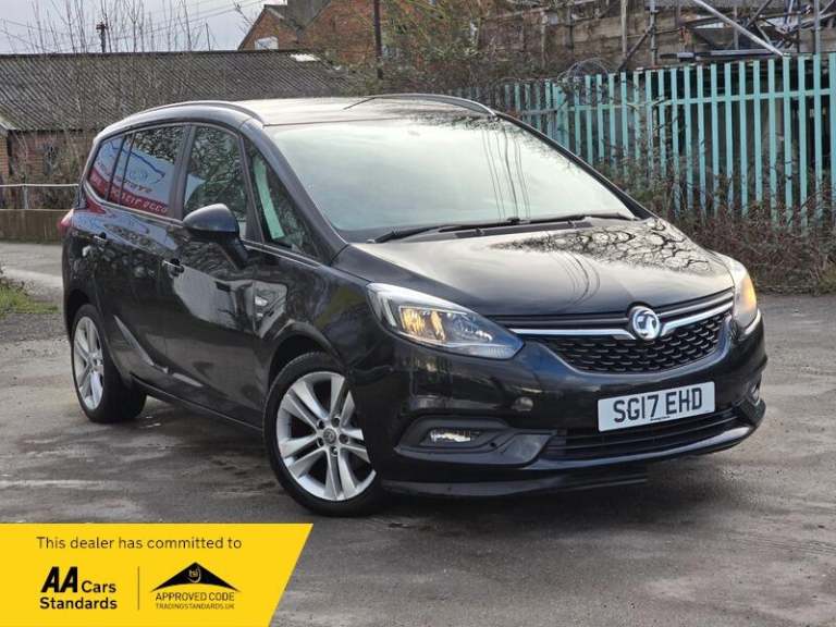 2017 Vauxhall Zafira Tourer 1.4i Turbo SRi Nav Euro 6 5dr MPV Petrol Manual