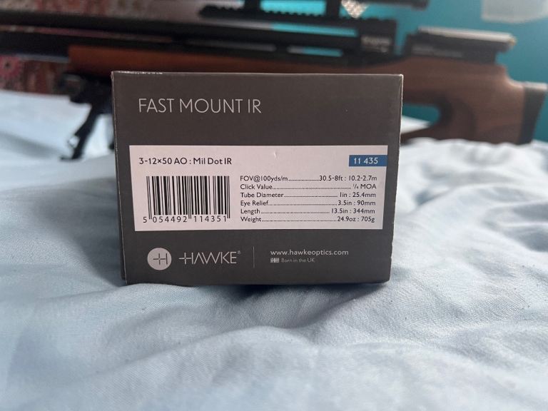 Hawke scope fast mount ir