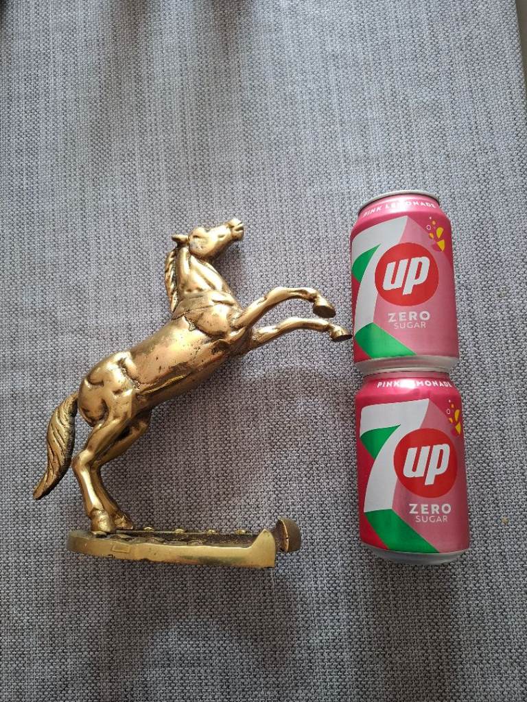 Large Brass horse