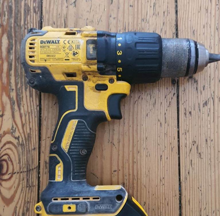 For sale is a DCD778 drill, body only. 