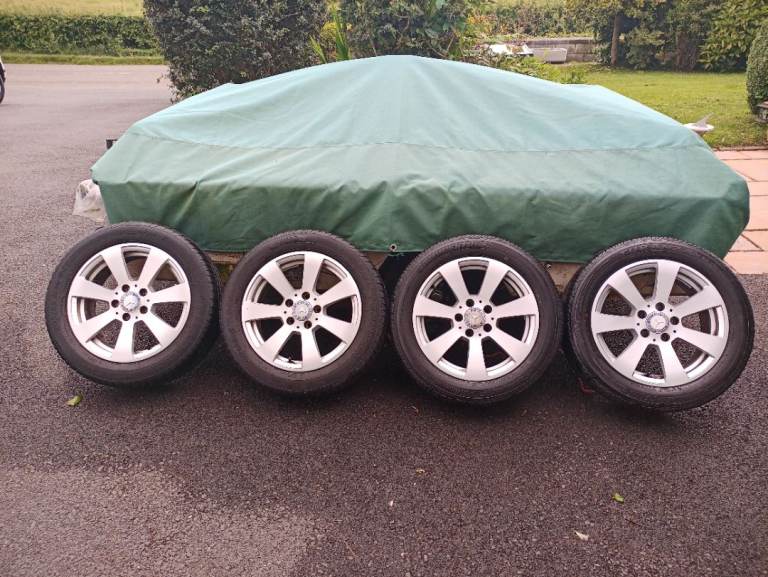Mercedes 16inch set of wheels and tyres