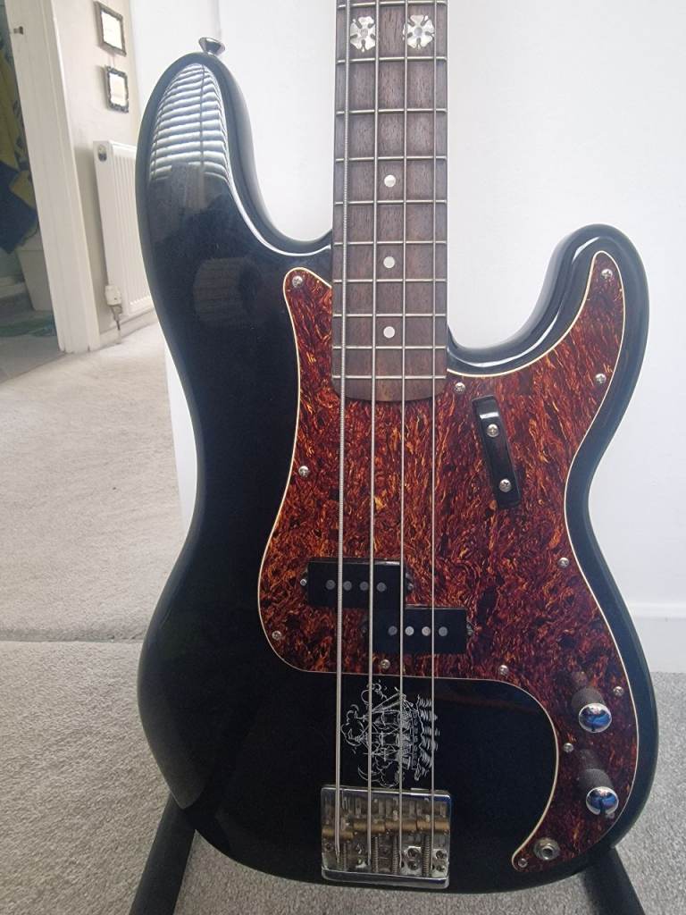 Precision Bass Squire by Fender Eva Gardner Rare Edition