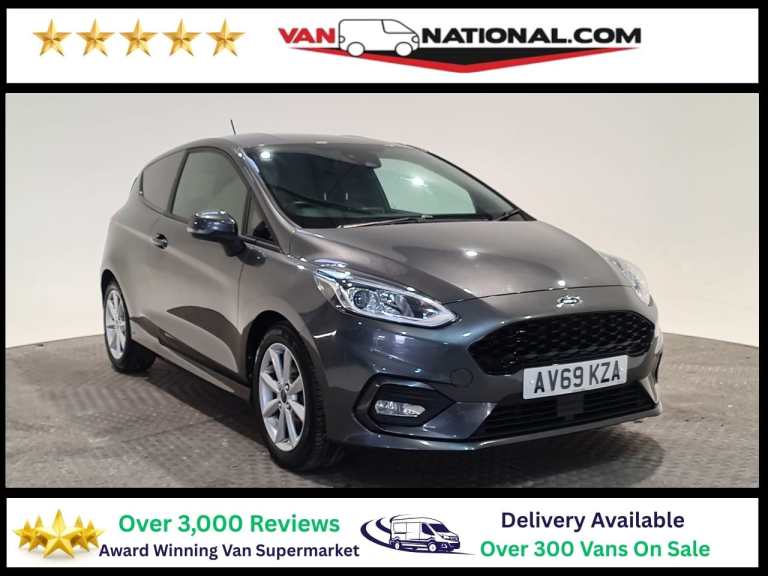 2019 Ford Fiesta 1.0T ECOBOOST SPORT 125 BHP Car derived van Petrol Manual