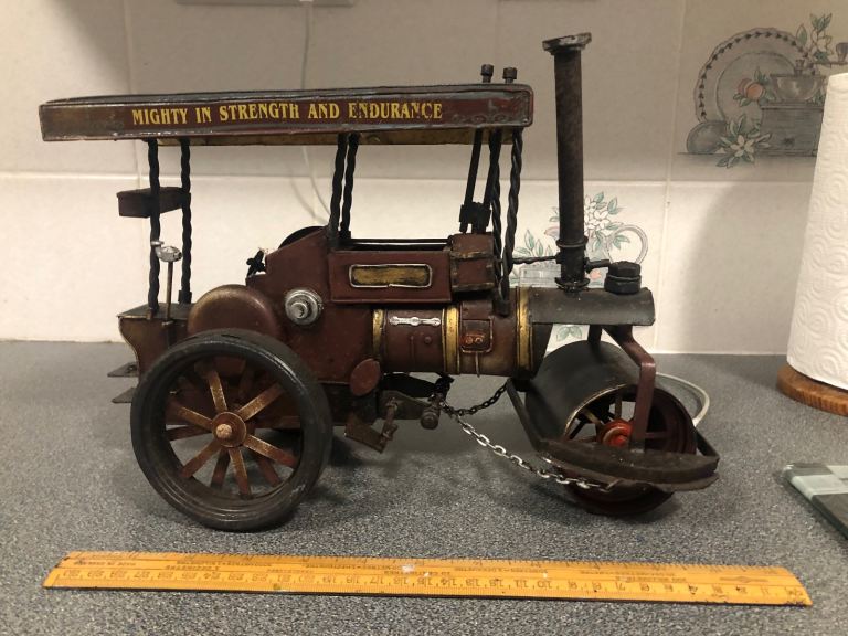 Tinplate Steam Roller 