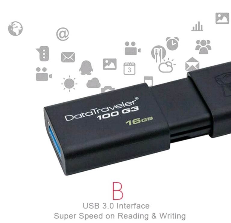 Datatraveler 100 G3 USB Stick - 16GB